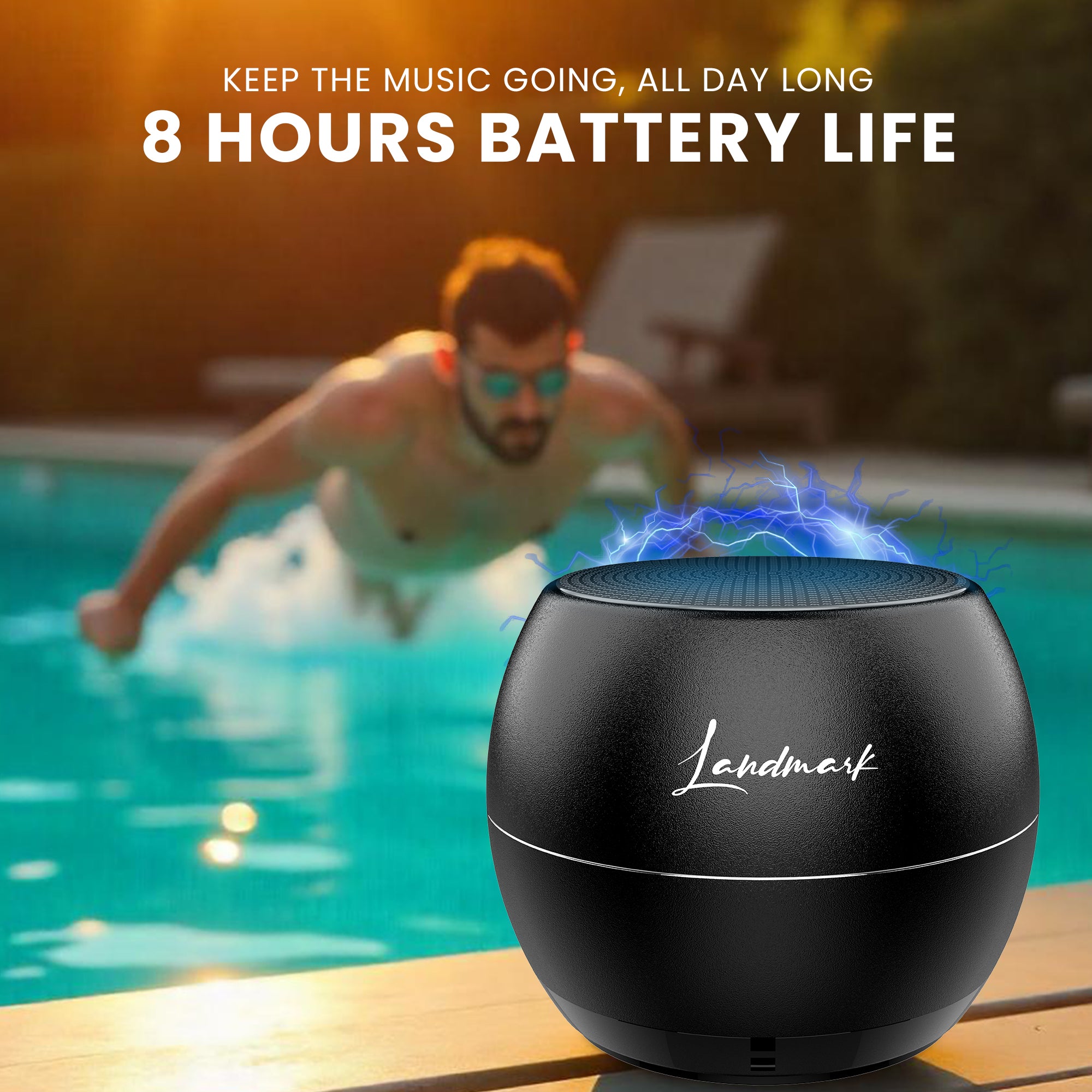 Landmark Shell BT1045 Portable Speaker - Tiny Yet Mighty