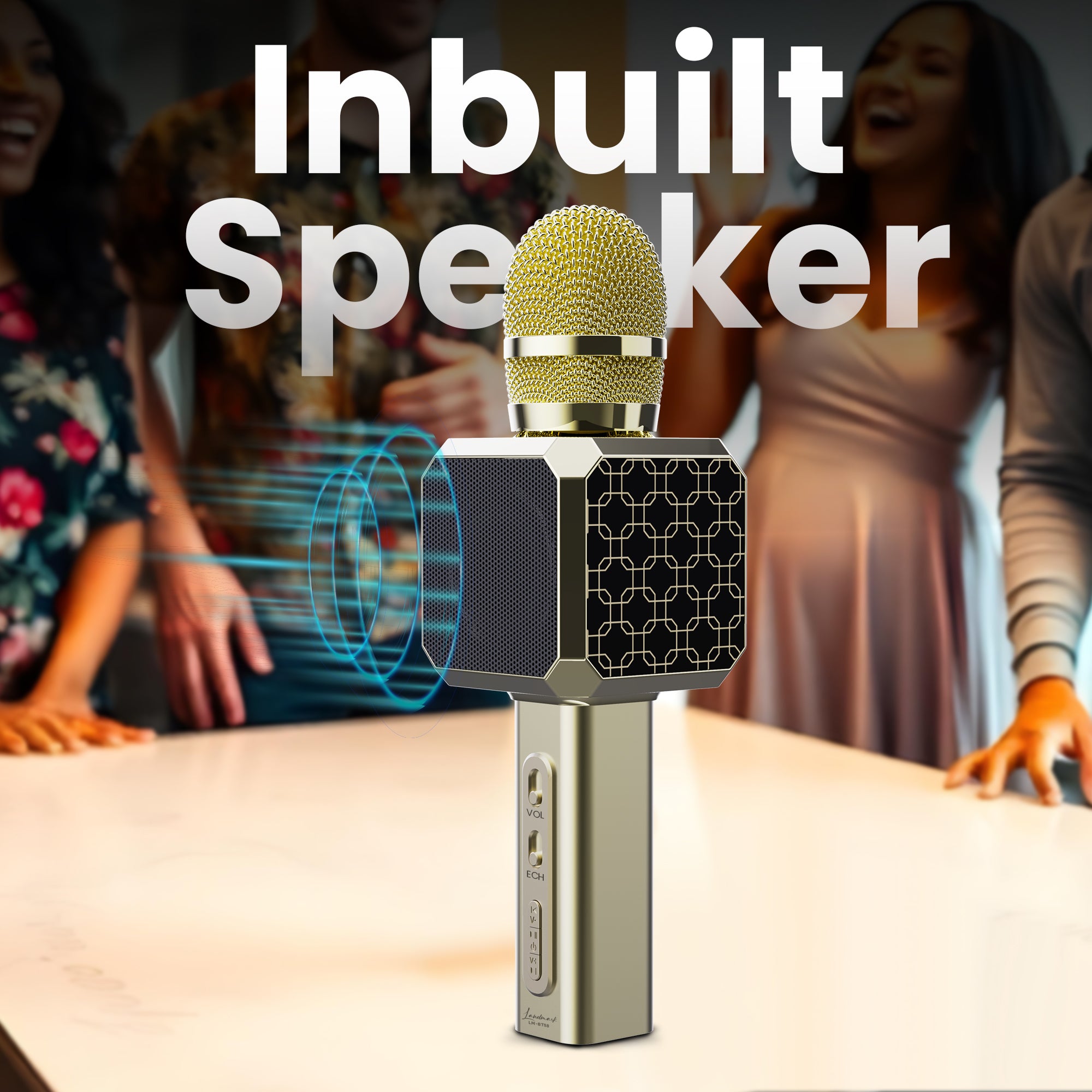 Landmark Karaoke Mic BT58: Unleash Your Inner Star