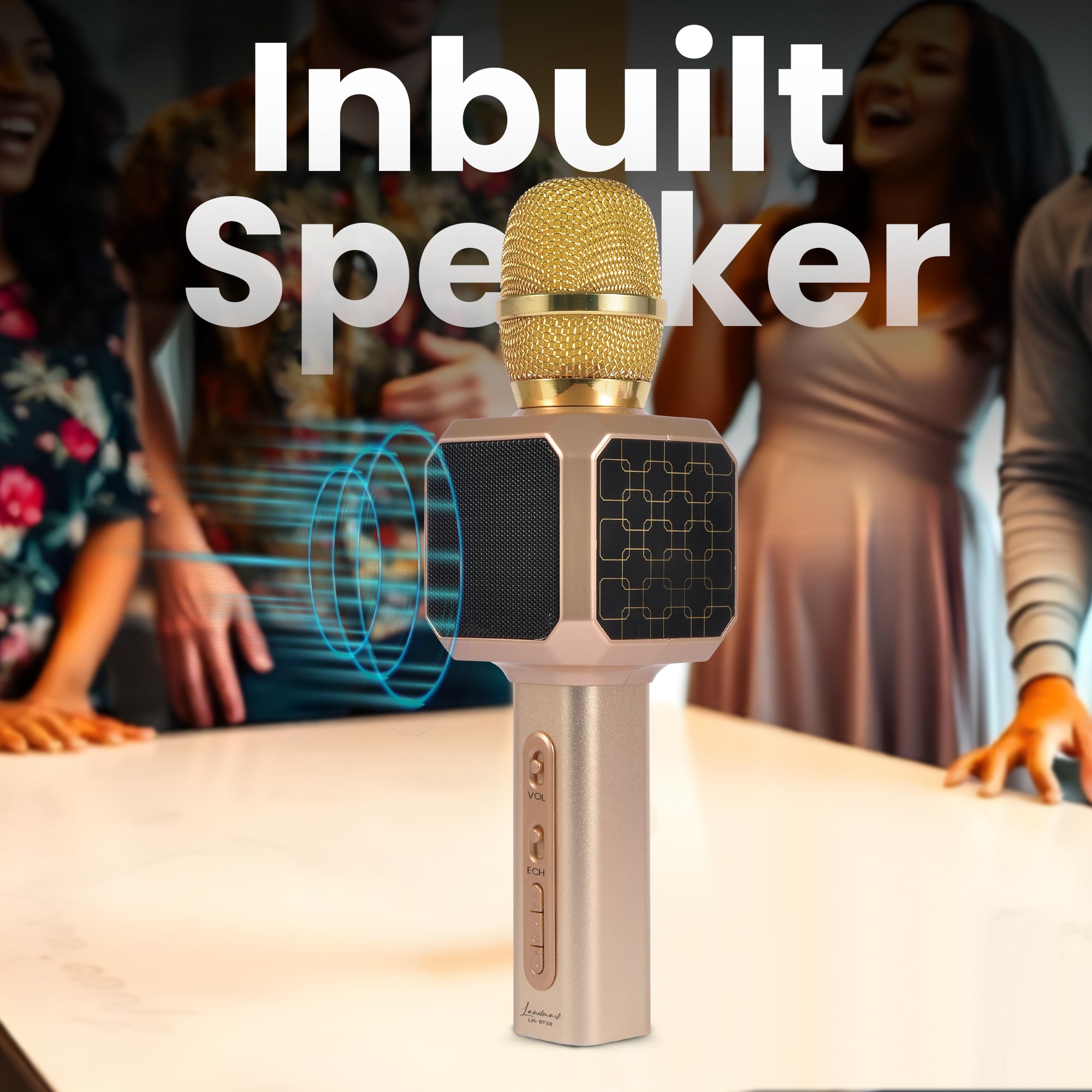 Landmark Karaoke Mic BT58: Unleash Your Inner Star