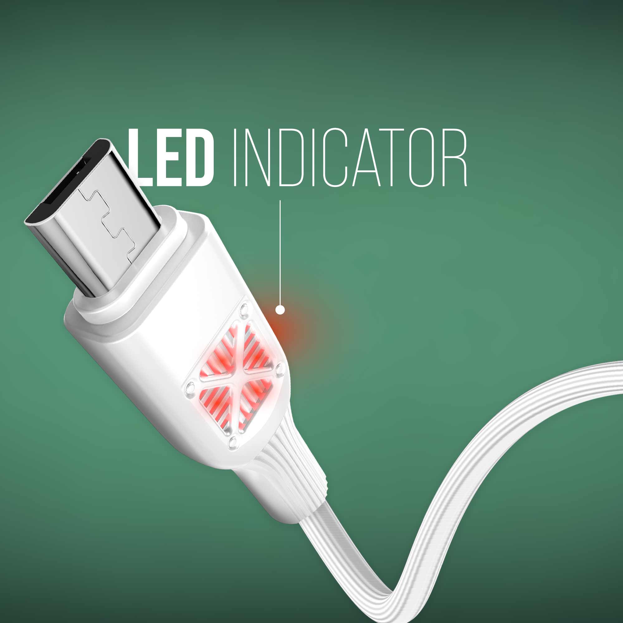 Signal Type-C/ Micro USB / Lightning Cable (Made In India)