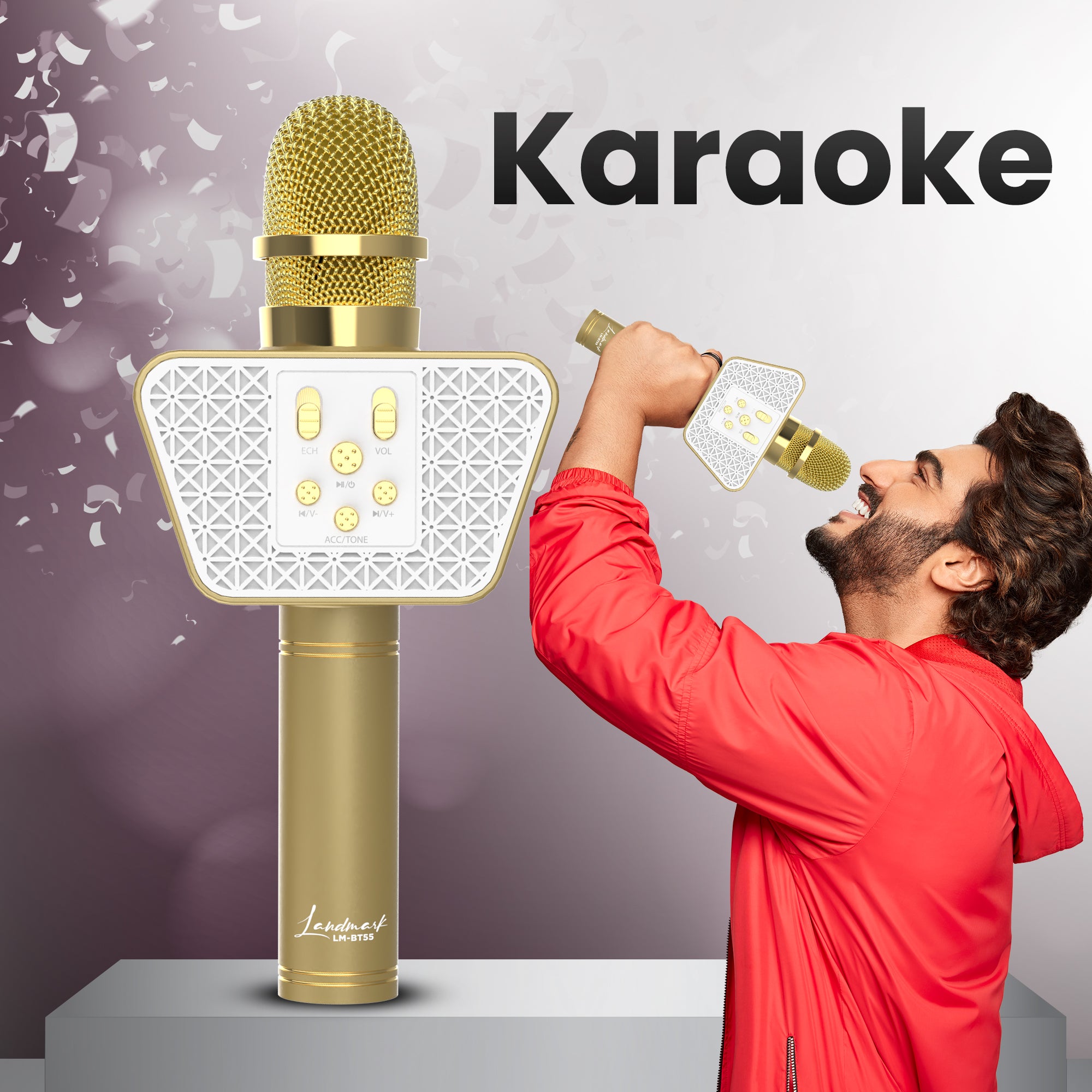Landmark Karaoke Mic BT55: Elevate Your Singing Experience