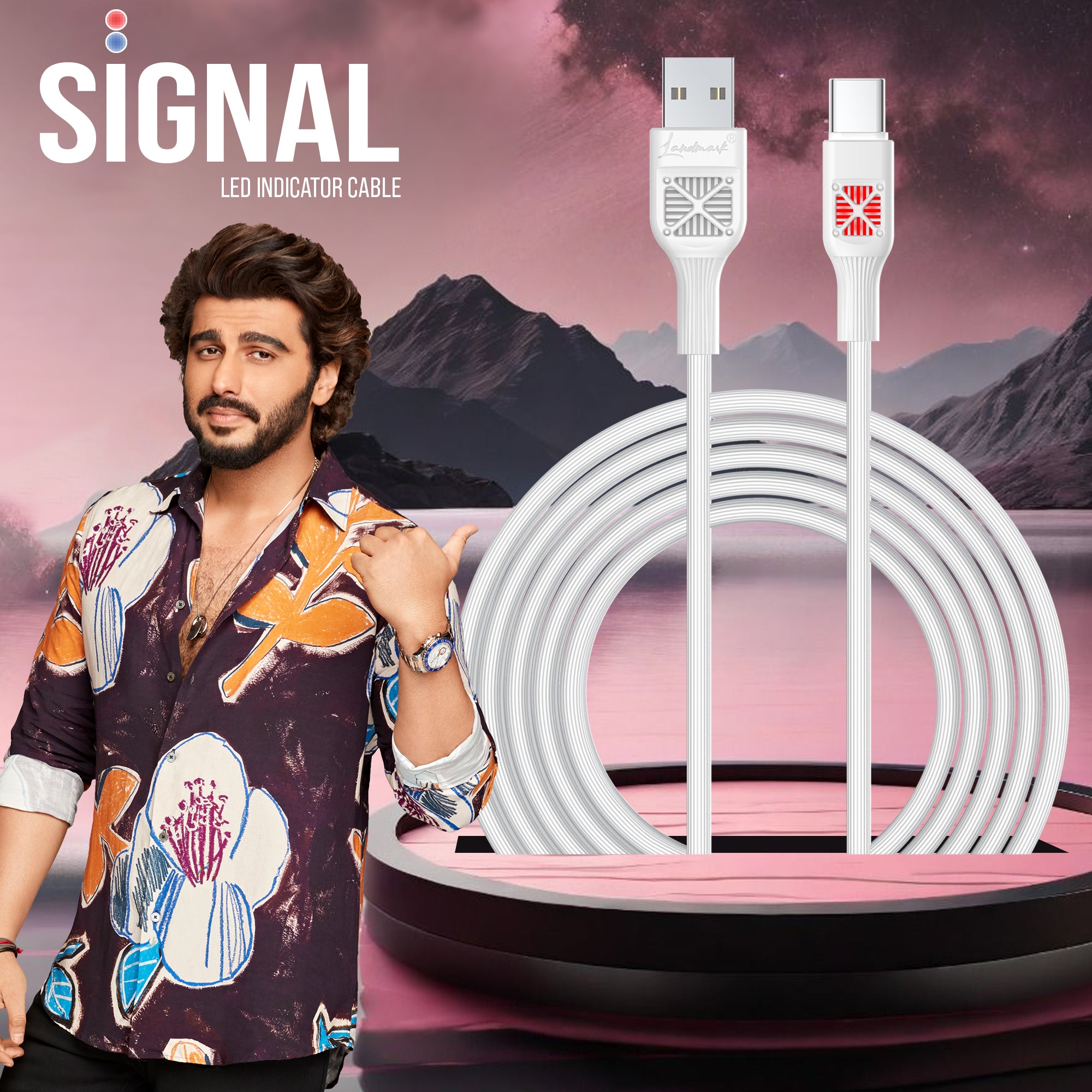 Signal Type-C/ Micro USB / Lightning Cable (Made In India)