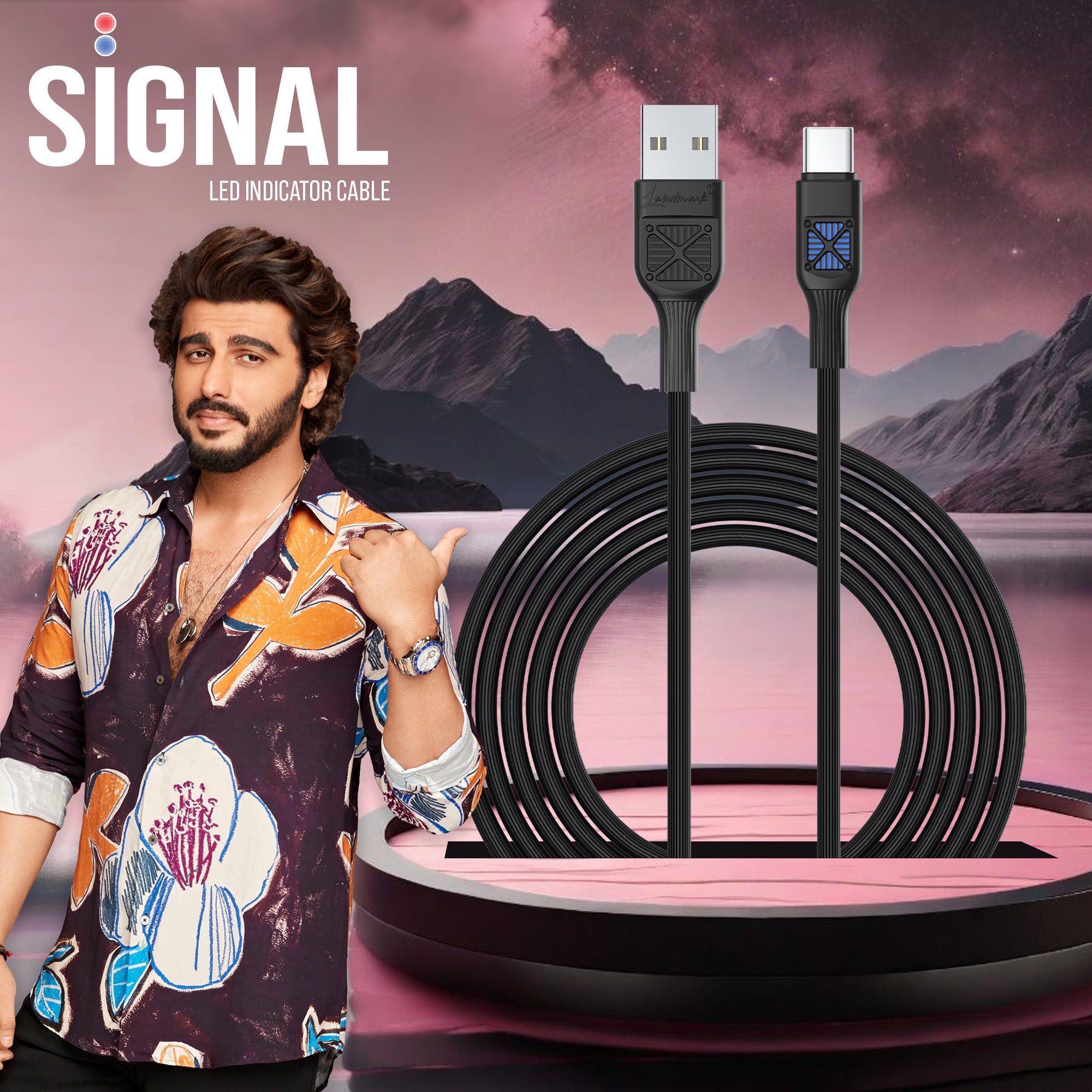 Signal Type-C/ Micro USB / Lightning Cable (Made In India)