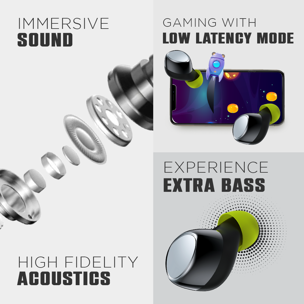 Landmark Air Face BH124: Elevate Your Audio with True Wireless Stereo Earbuds