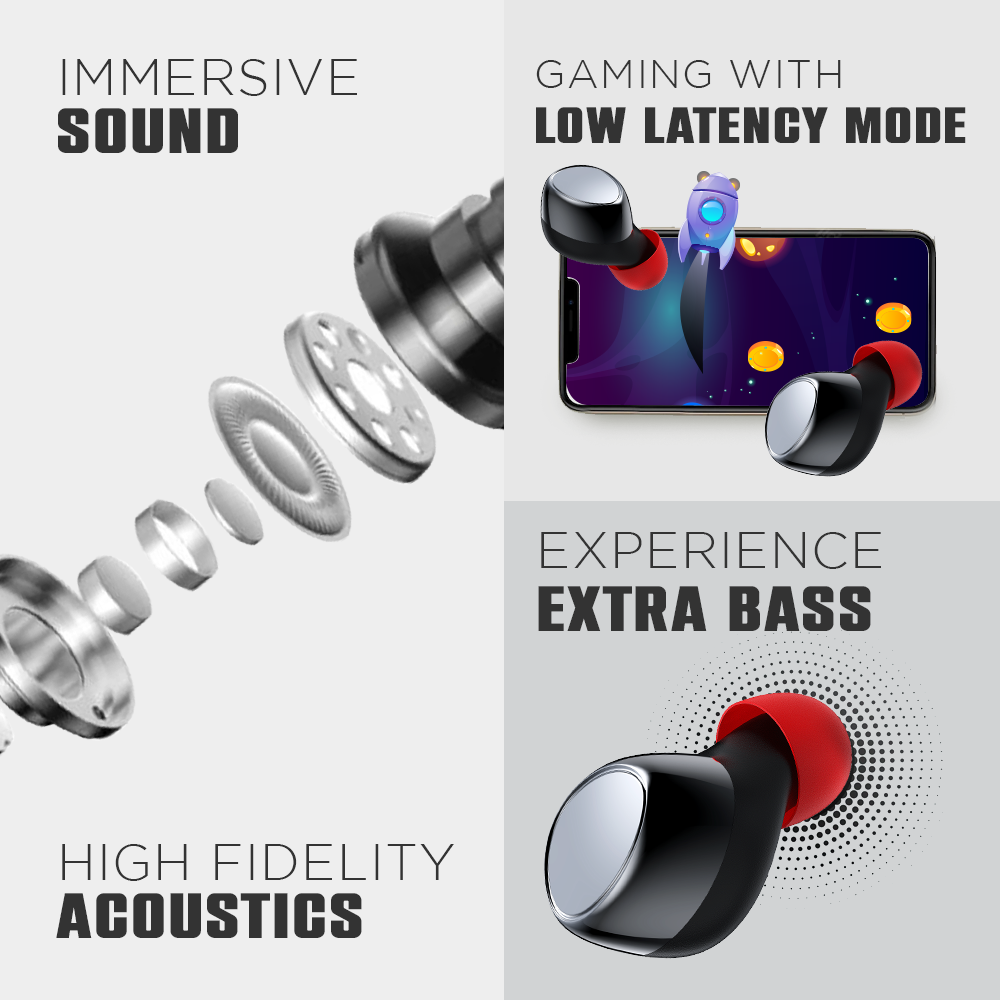 Landmark Air Face BH124: Elevate Your Audio with True Wireless Stereo Earbuds
