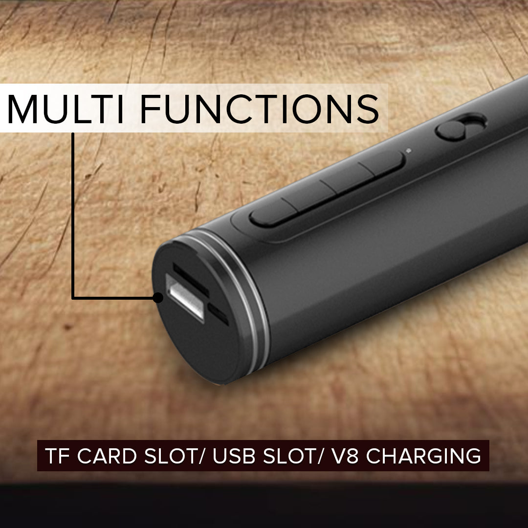 Landmark LM BT1122 Handheld Wireless Singing Mic, Voice Recording Multi-Function Karaoke Microphone