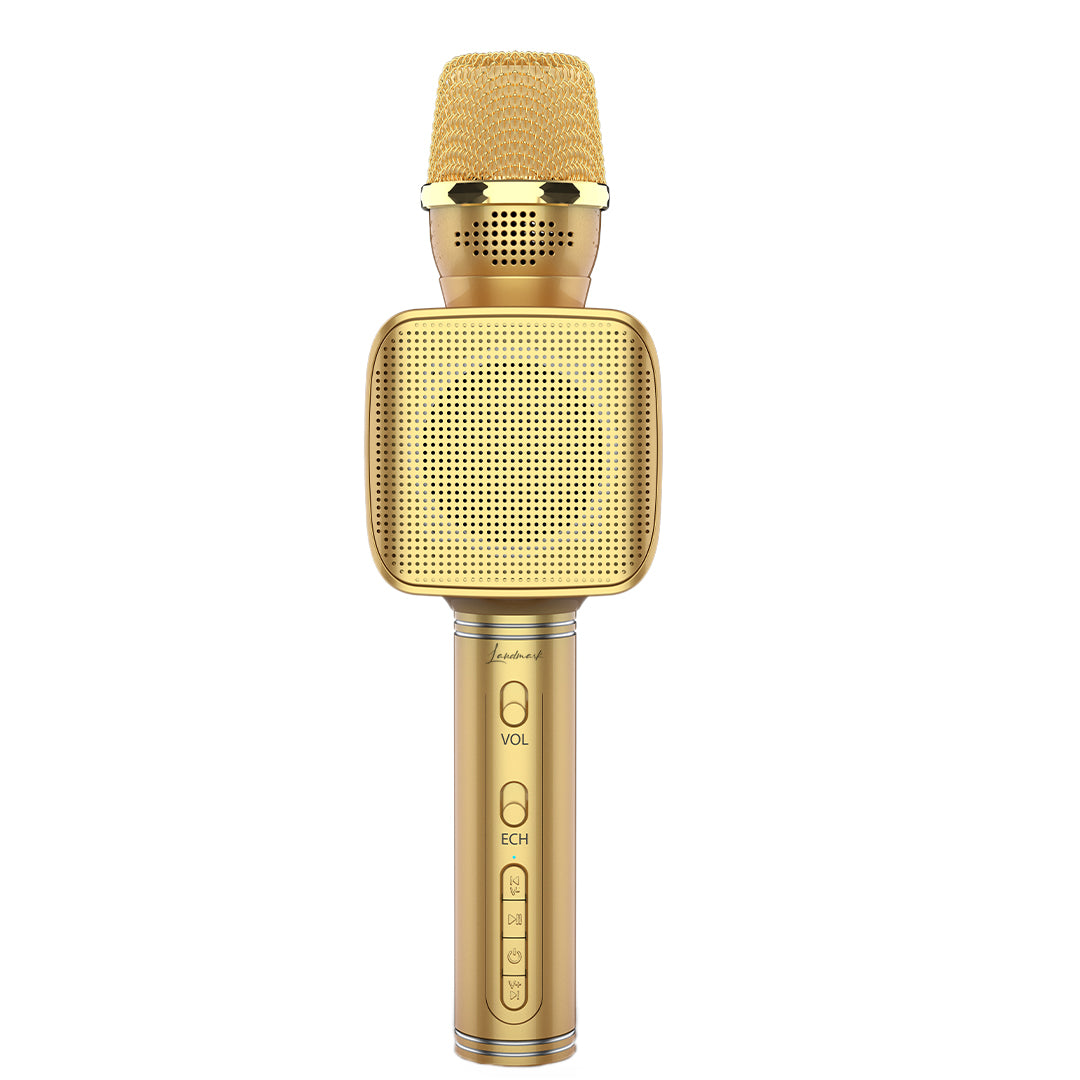 Landmark LM BT1122 Handheld Wireless Singing Mic, Voice Recording Multi-Function Karaoke Microphone