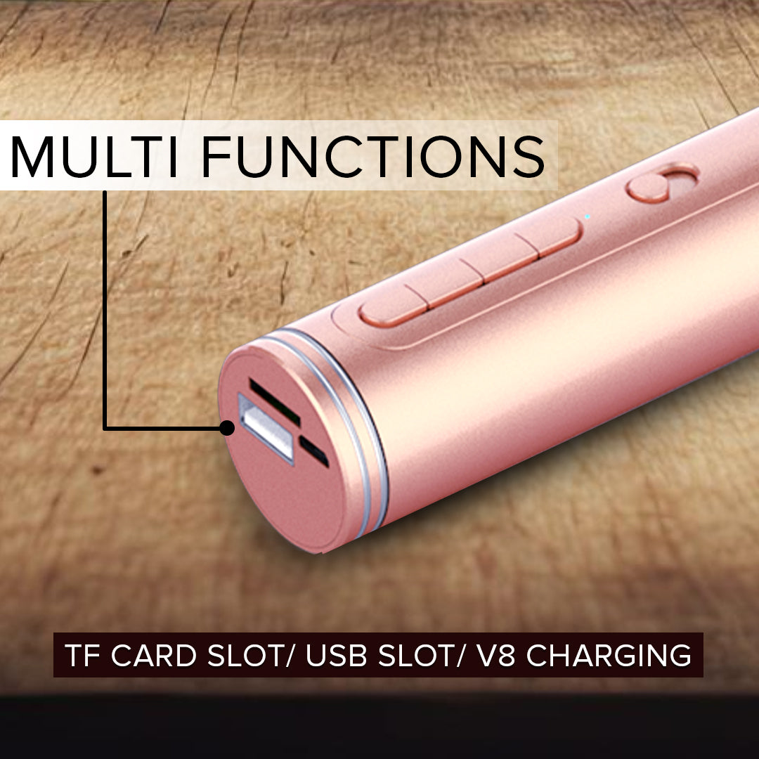 Landmark LM BT1122 Handheld Wireless Singing Mic, Voice Recording Multi-Function Karaoke Microphone
