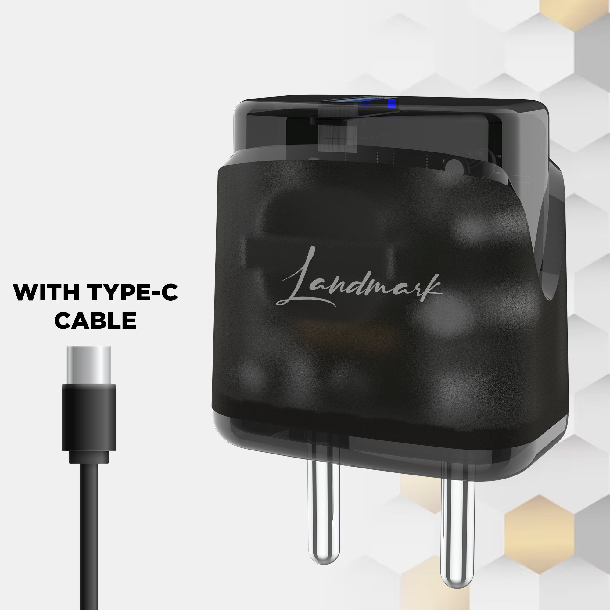 Landmark SeeTru.4 TC618 Travel Charger - Quick Charging, Versatile Compatibility