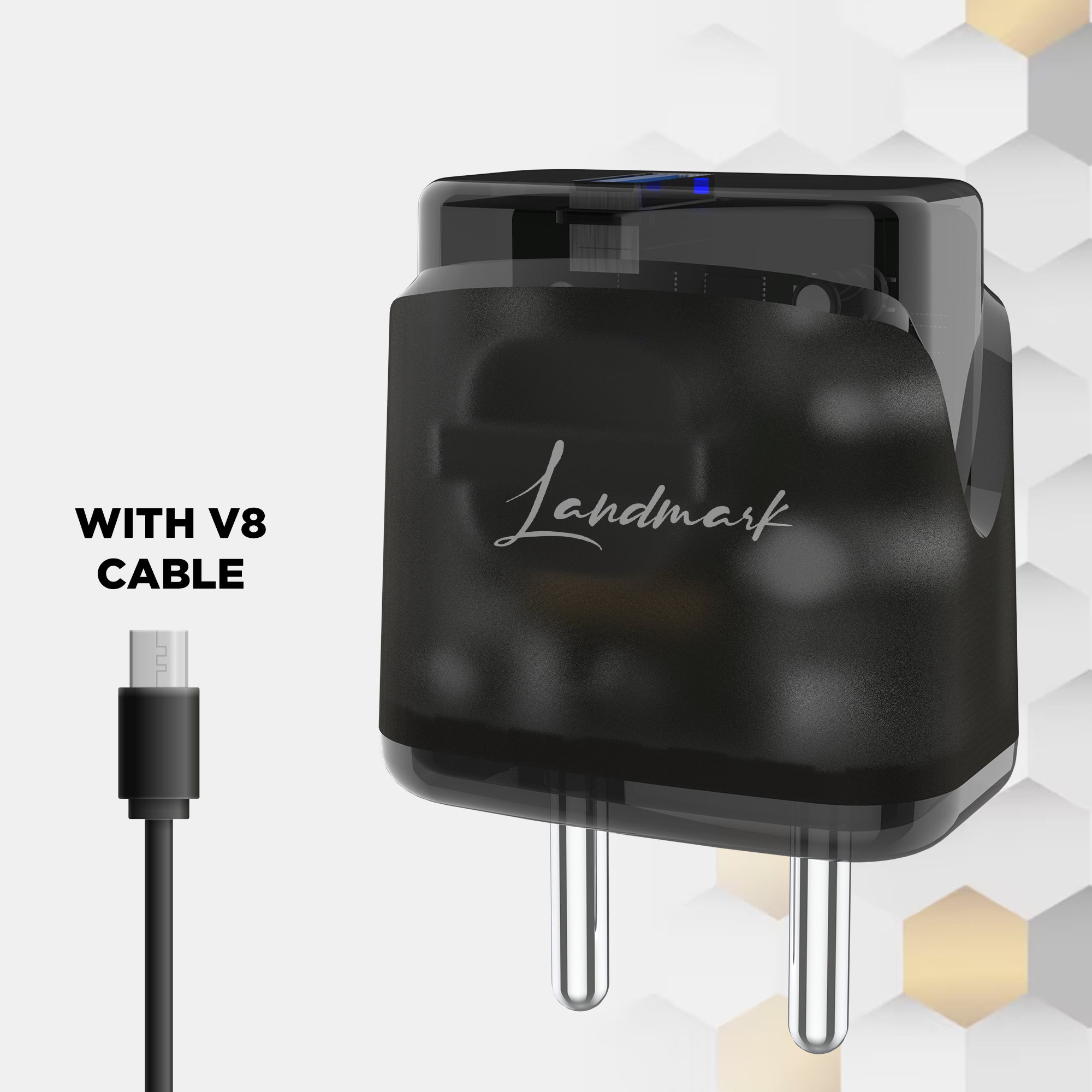 Landmark SeeTru.4 TC618 Travel Charger - Quick Charging, Versatile Compatibility