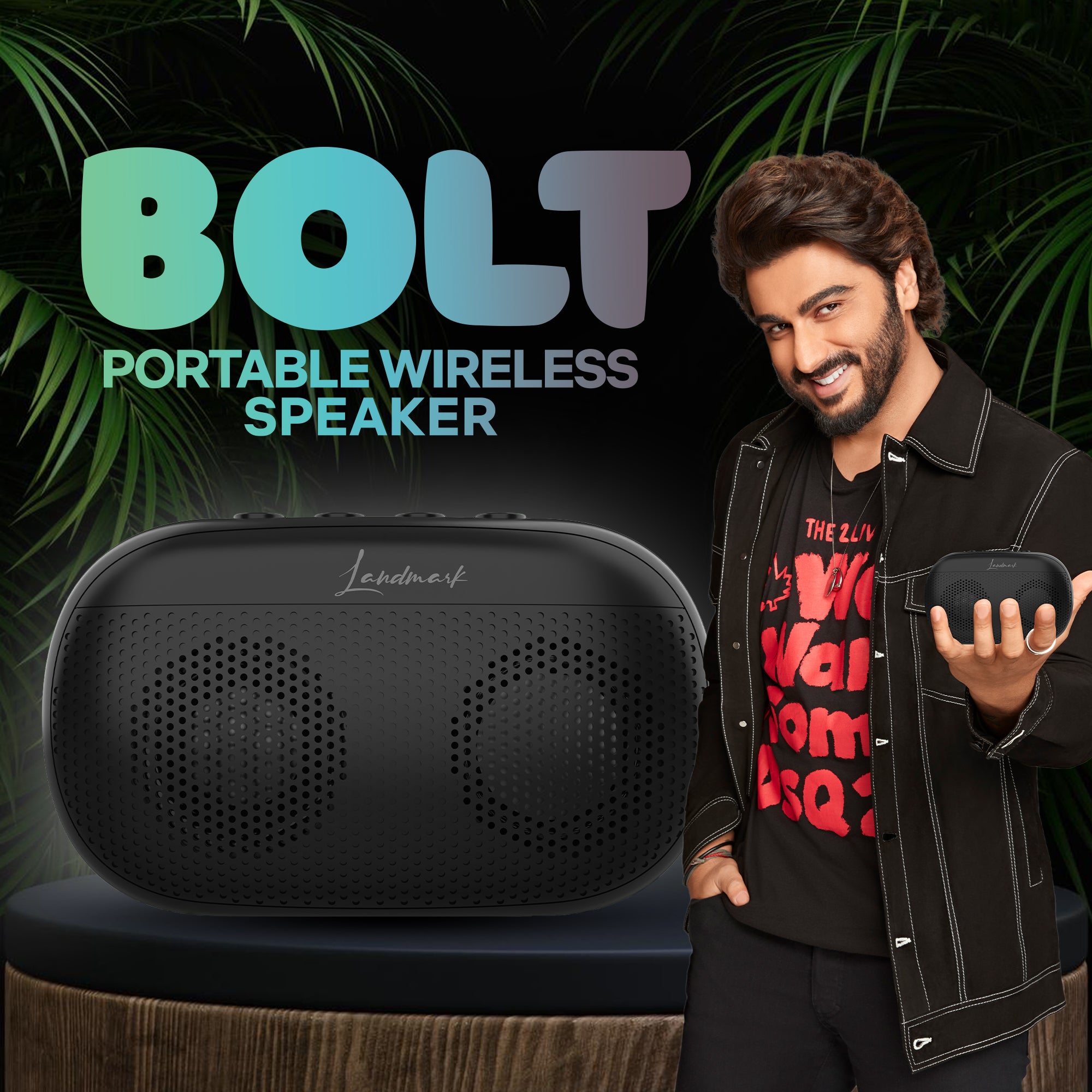 Landmark Bolt BT1088 Portable Speaker: Style and Sound Harmony