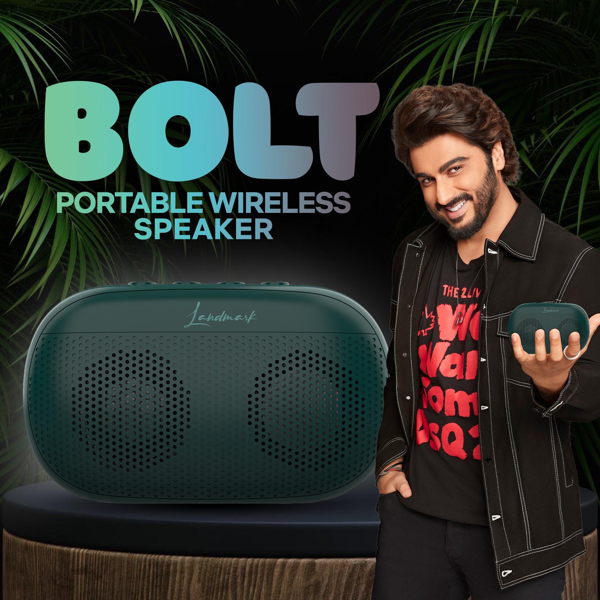 Landmark Bolt BT1088 Portable Speaker: Style and Sound Harmony
