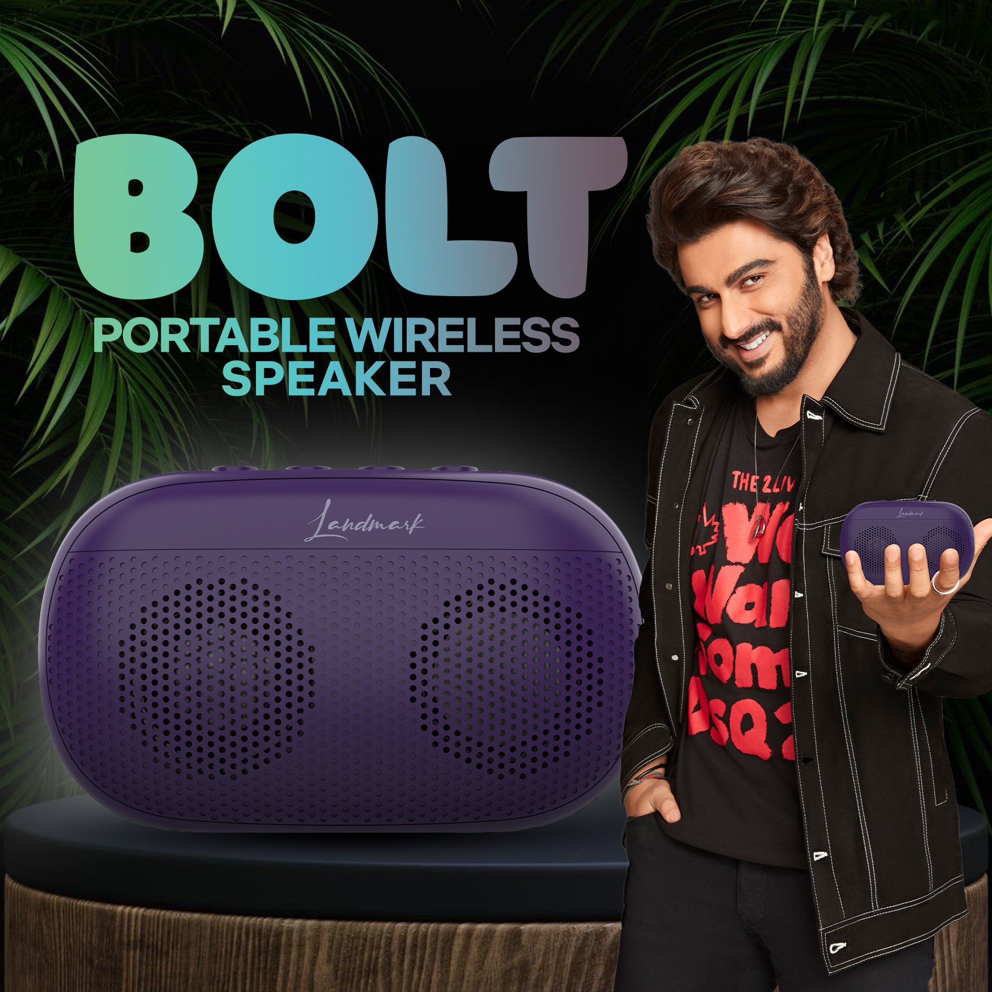 Landmark Bolt BT1088 Portable Speaker: Style and Sound Harmony