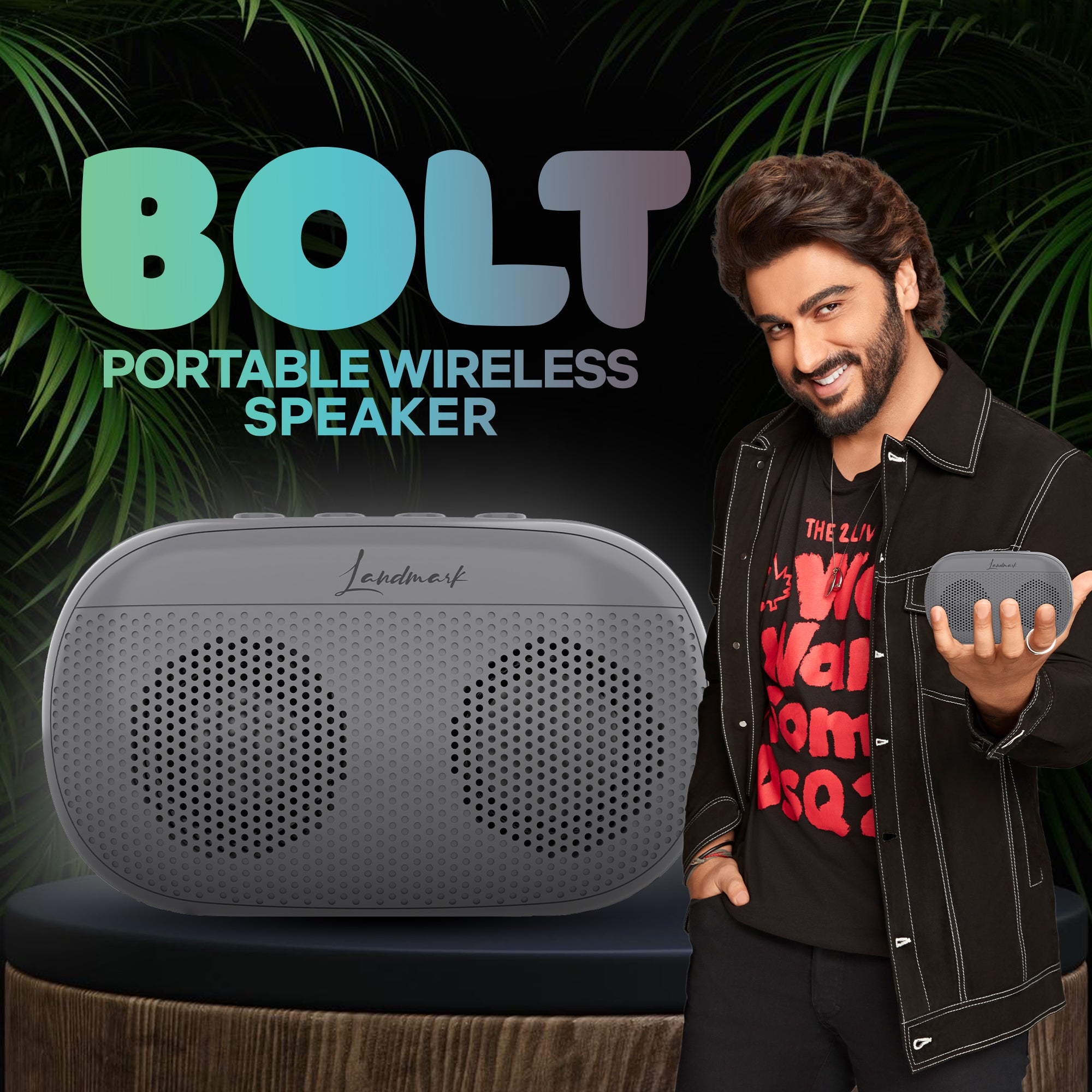 Landmark Bolt BT1088 Portable Speaker: Style and Sound Harmony