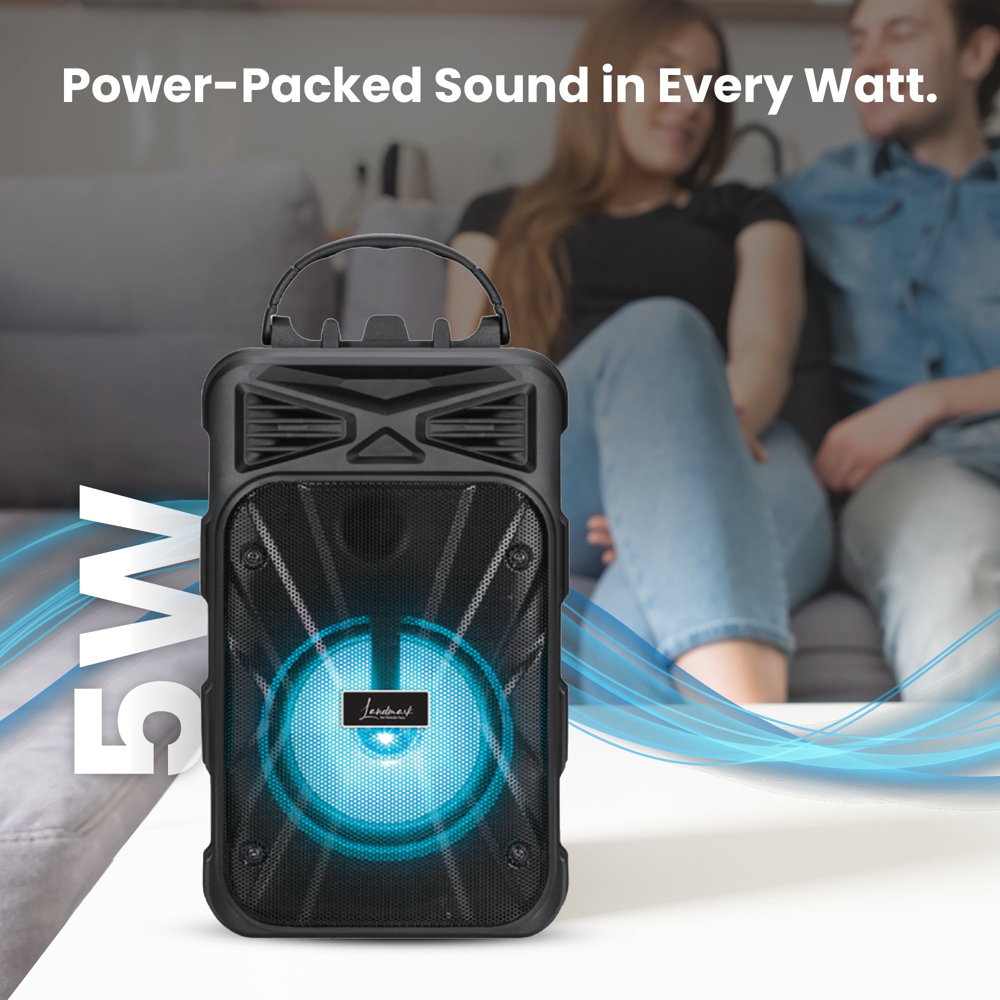 Landmark Aura BT1081 Wireless Speakers: Create Your Own Party Anywhere