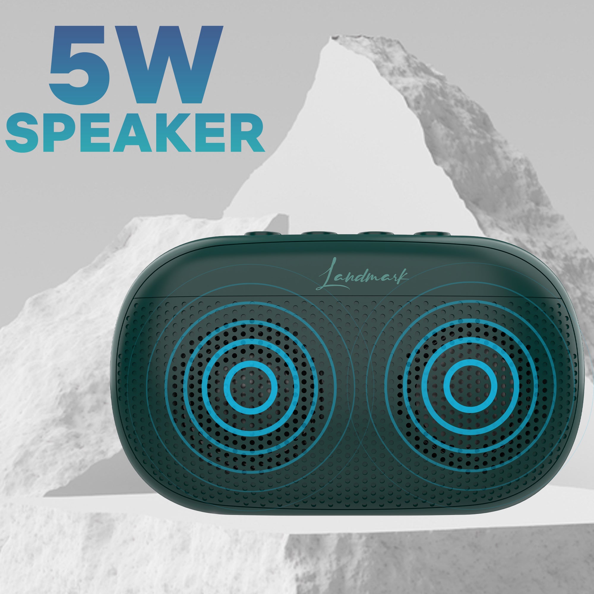 Landmark Bolt BT1088 Portable Speaker: Style and Sound Harmony