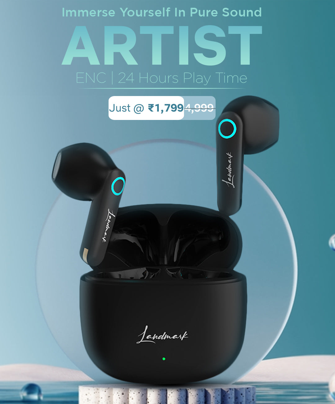 Landmark best sale earphones review