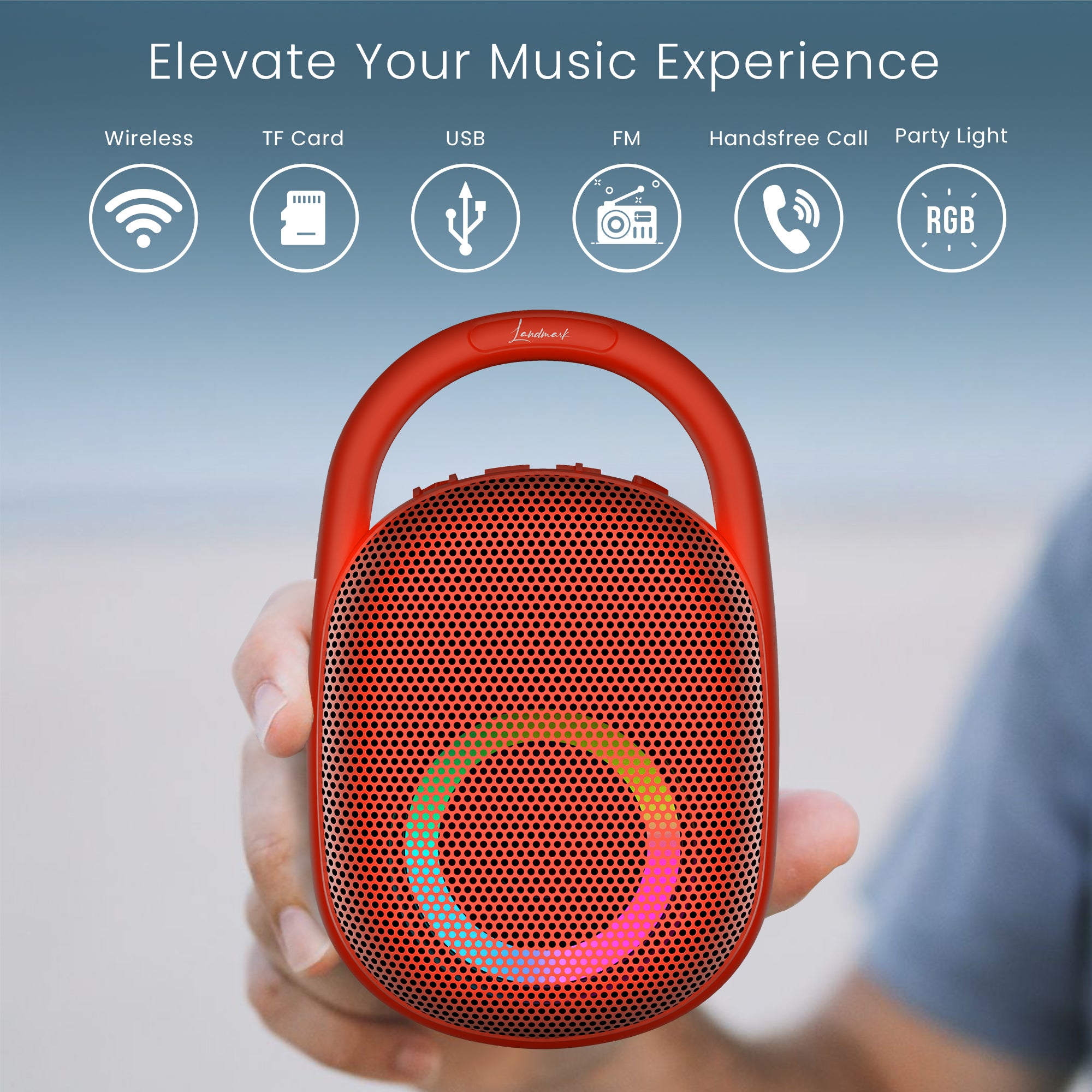 Landmark Link BT1102 Wireless Speaker: Stylish Sound for Every Occasion